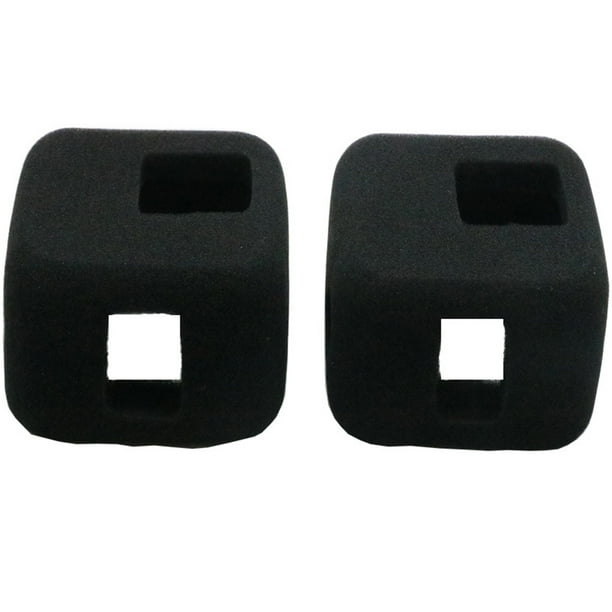 2pack Noise-reducing Foam Sponge Windproof casing for GoPro Hero 5 6 7 Black Camera FitHom Foam Windshield reducing Wind Noise for Optimal Recording